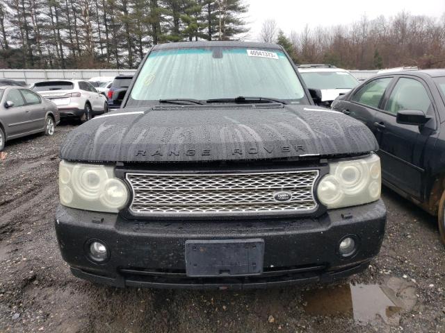 SALME15487A251611 - 2007 LAND ROVER RANGE ROVE HSE BLACK photo 5