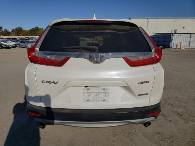 5J6RW2H93JL012349 - 2018 HONDA CR-V TOURING WHITE photo 6