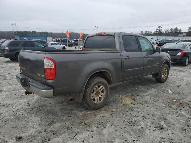 5TBDT44136S538984 - 2006 TOYOTA TUNDRA DOUBLE CAB SR5 GRAY photo 3