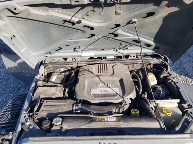1C4BJWDG6FL551377 - 2015 JEEP WRANGLER U SPORT ნაცრისფერი ფოტო 11