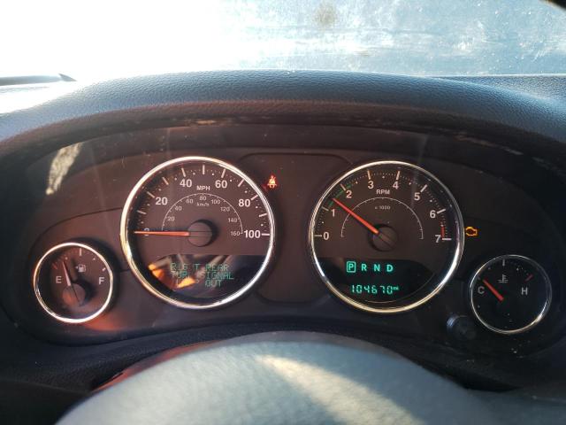 1C4BJWDG6FL551377 - 2015 JEEP WRANGLER U SPORT ნაცრისფერი ფოტო 9