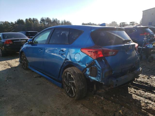 JTNKARJE0GJ501474 - 2016 TOYOTA SCION BLUE photo 2