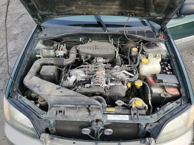 4S3BH675X37645501 - 2003 SUBARU LEGACY OUTBACK AWP 绿色 照片 12