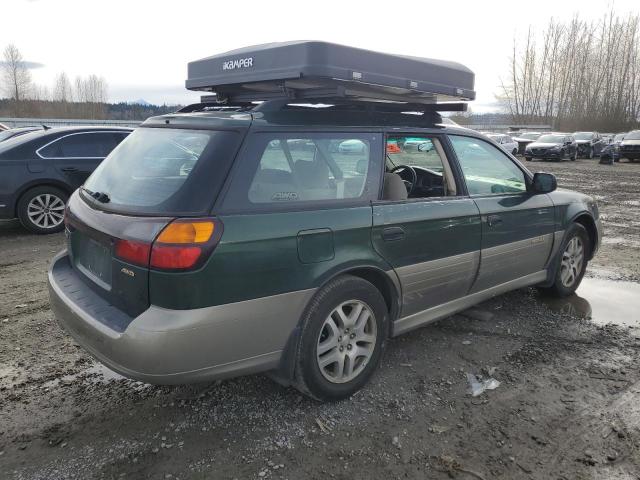 4S3BH675X37645501 - 2003 SUBARU LEGACY OUTBACK AWP 绿色 照片 3