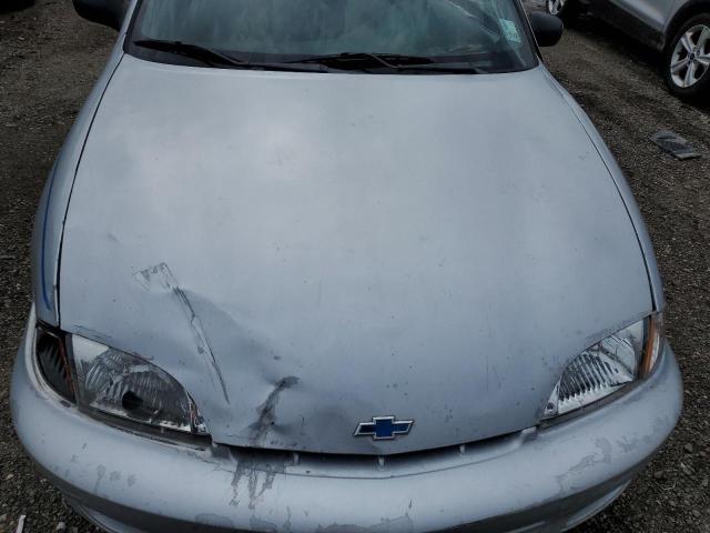 1G1JC524827244295 - 2002 CHEVROLET CAVALIER BASE SILVER photo 11