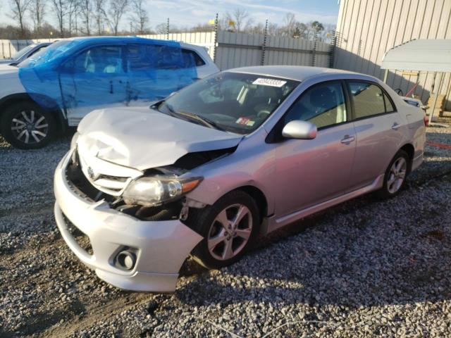2T1BU4EE6BC631269 - 2011 TOYOTA COROLLA BASE GRAY photo 1