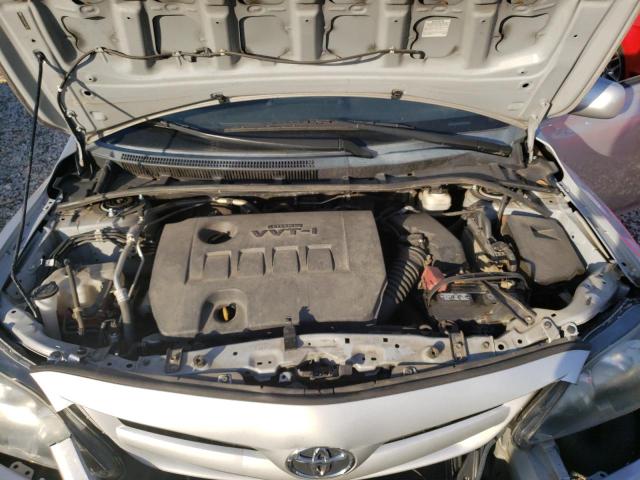 2T1BU4EE6BC631269 - 2011 TOYOTA COROLLA BASE GRAY photo 11