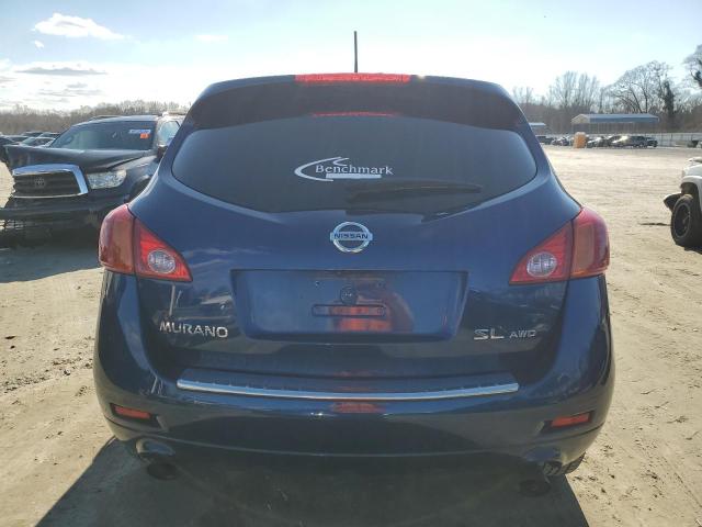 JN8AZ1MW3AW111062 - 2010 NISSAN MURANO S BLUE photo 6