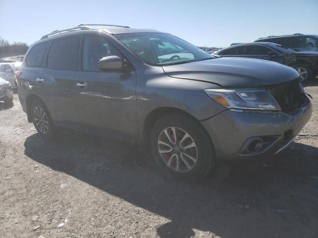 5N1AR2MMXFC723117 - 2015 NISSAN PATHFINDER S GRAY photo 4