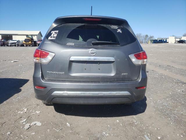 5N1AR2MMXFC723117 - 2015 NISSAN PATHFINDER S GRAY photo 6