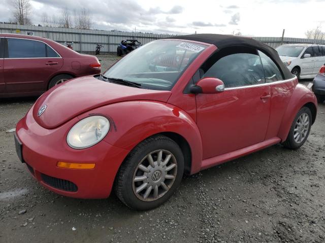 3VWRF31Y86M320293 - 2006 VOLKSWAGEN NEW BEETLE CONVERTIBLE OPTION PACKAGE 1 RED photo 1