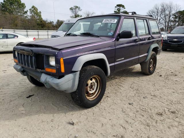 1J4FF28S2XL549194 - 1999 JEEP CHEROKEE SE PURPLE photo 1