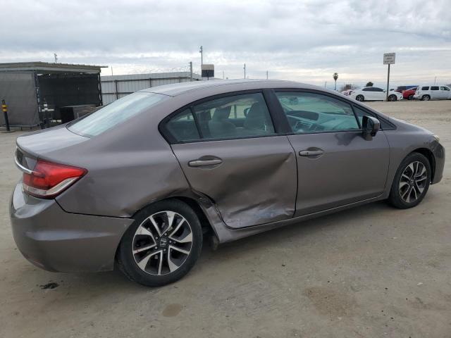 19XFB2F81EE261228 - 2014 HONDA CIVIC EX GRAY photo 3