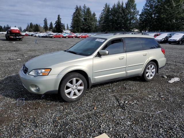 4S4BP62C567322109 - 2006 SUBARU LEGACY OUTBACK 2.5I LIMITED CREAM photo 1