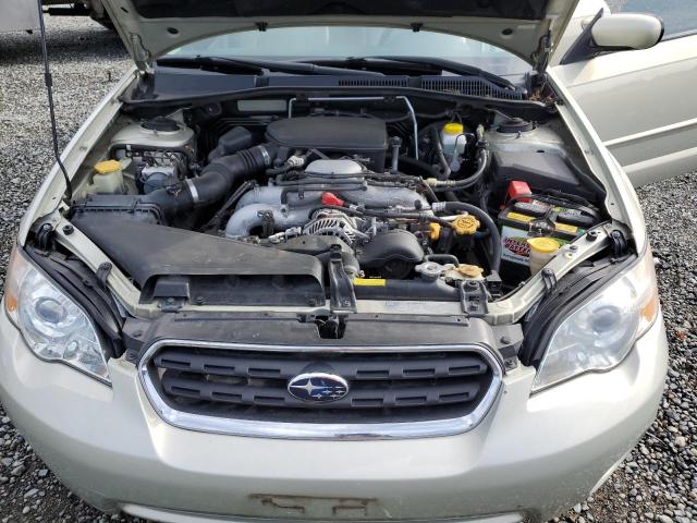 4S4BP62C567322109 - 2006 SUBARU LEGACY OUTBACK 2.5I LIMITED CREAM photo 11