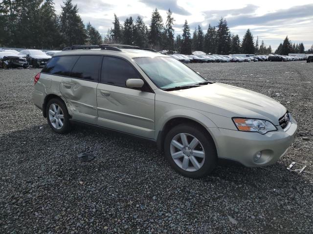 4S4BP62C567322109 - 2006 SUBARU LEGACY OUTBACK 2.5I LIMITED CREAM photo 4