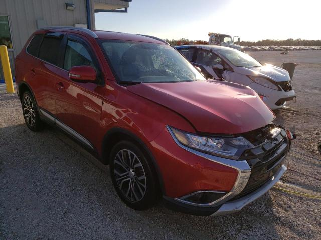 JA4AD3A39HZ005833 - 2017 MITSUBISHI OUTLANDER RED photo 4