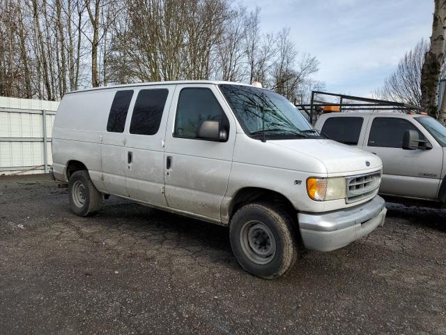 1FTSE34L21HB74302 - 2001 FORD ECONOLINE E350 SUPER DUTY VAN WHITE photo 4