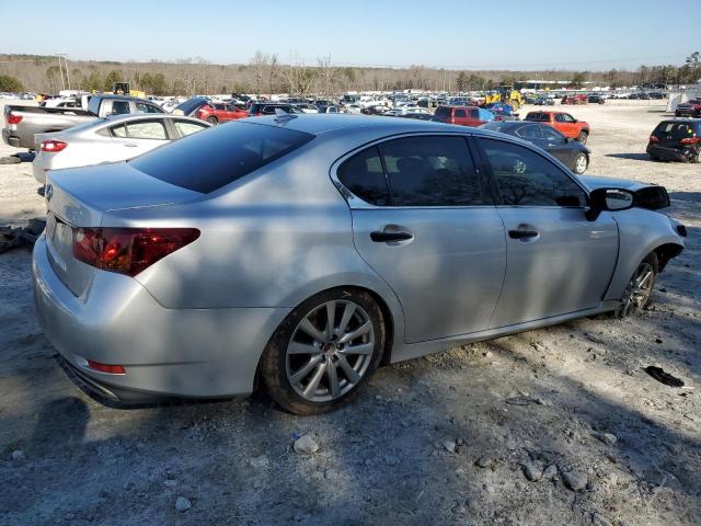 JTHBE1BL7D5005503 - 2013 LEXUS GS 350 SILVER photo 3