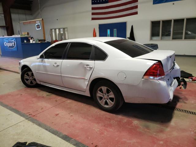 2G1WA5E39E1133500 - 2014 CHEVROLET IMPALA LIM WHITE photo 2