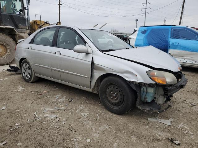 KNAFE221795598436 - 2009 KIA SPECTRA EX GRAY photo 4