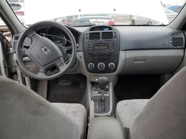 KNAFE221795598436 - 2009 KIA SPECTRA EX GRAY photo 8