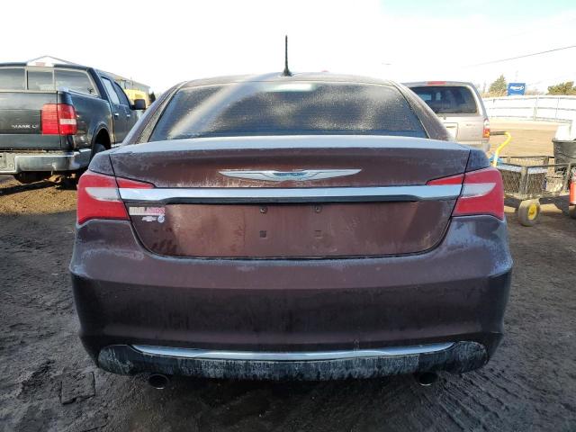 1C3CCBCG2DN557658 - 2013 CHRYSLER 200 LIMITED BROWN photo 6