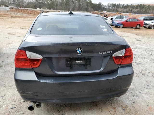 WBAVB17586NK36184 - 2006 BMW 325 I AUTOMATIC GRAY photo 6