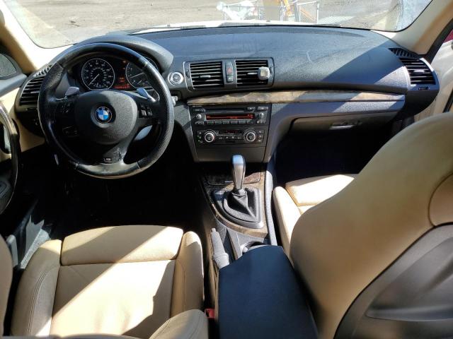 WBAUC73509VK95395 - 2009 BMW 135 I WHITE photo 8