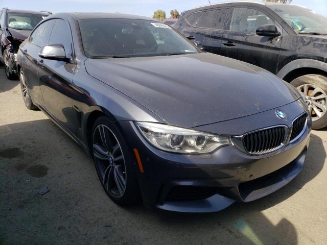 WBA4B1C51GG242397 - 2016 BMW 435 I GRAN COUPE GRAY photo 4