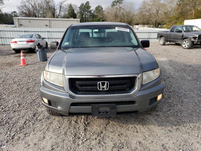 2HJYK16289H502058 - 2009 HONDA RIDGELINE RT GRAY photo 5