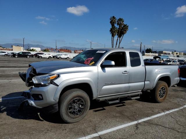 3TYSZ5AN6NT053834 - 2022 TOYOTA TACOMA ACCESS CAB ვერცხლისფერი ფოტო 1