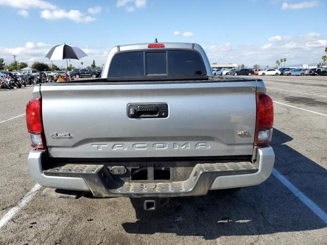 3TYSZ5AN6NT053834 - 2022 TOYOTA TACOMA ACCESS CAB SILVER photo 6