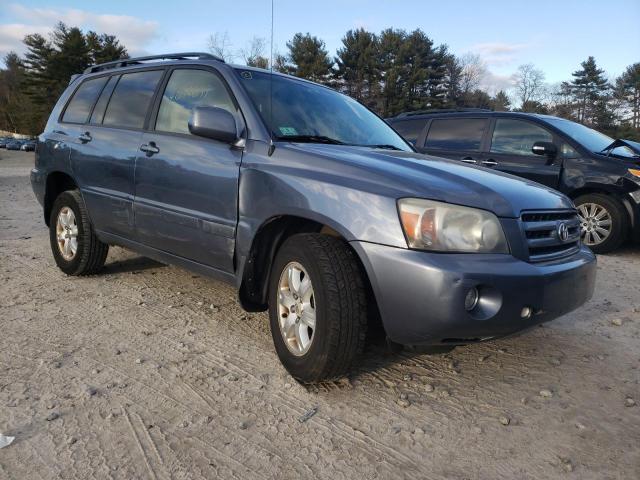 JTEEP21A470193716 - 2007 TOYOTA HIGHLANDER SPORT BLUE photo 4