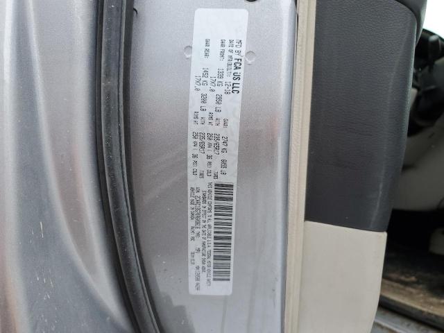 2C4RC1BG7KR603616 - 2019 CHRYSLER PACIFICA TOURING L Արծաթագույն լուսանկար 14