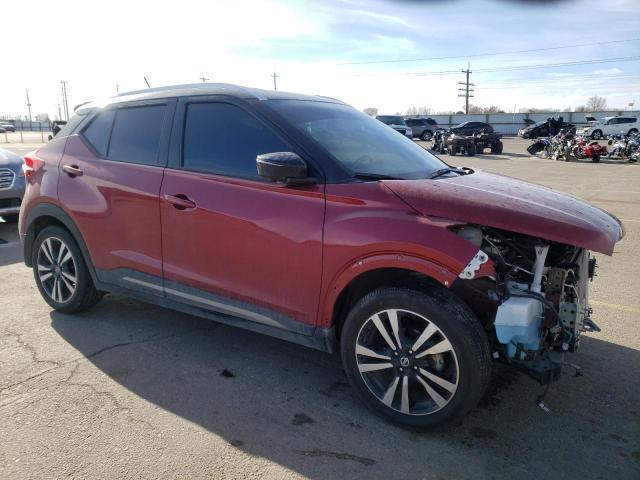 3N1CP5DV0LL528417 - 2020 NISSAN KICKS SR BURGUNDY photo 4