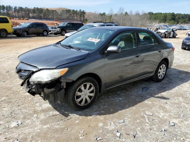 2T1BU4EE0BC548954 - 2011 TOYOTA COROLLA BASE GRAY photo 1