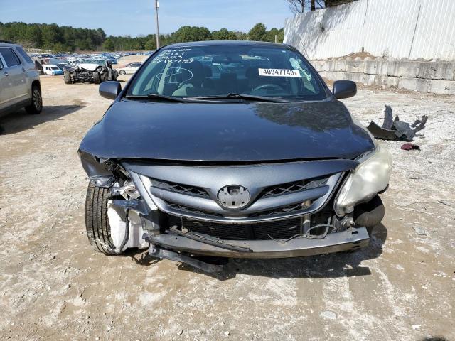 2T1BU4EE0BC548954 - 2011 TOYOTA COROLLA BASE GRAY photo 5