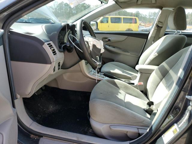 2T1BU4EE0BC548954 - 2011 TOYOTA COROLLA BASE GRAY photo 7