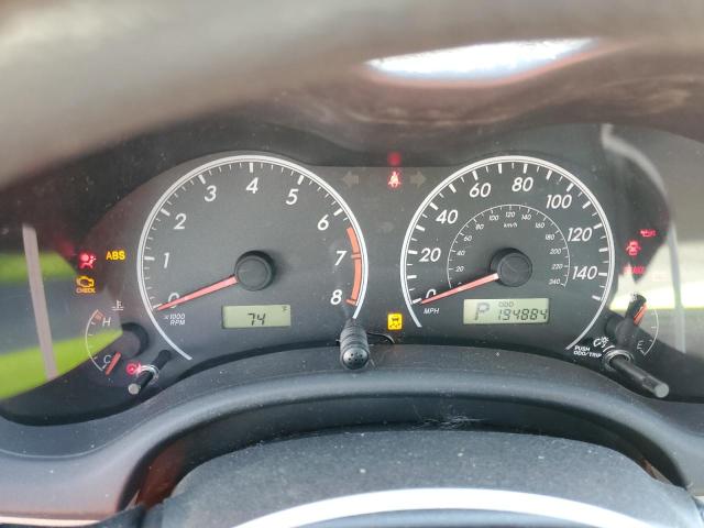 2T1BU4EE0BC548954 - 2011 TOYOTA COROLLA BASE GRAY photo 9