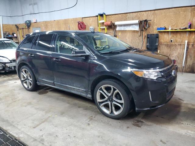 2FMDK4AK1DBE37332 - 2013 FORD EDGE SPORT BLACK photo 4