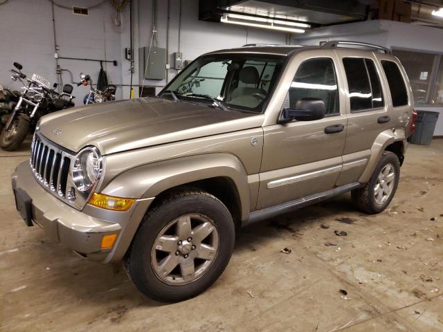 1J8GL58K06W178935 - 2006 JEEP LIBERTY LIMITED TAN photo 1