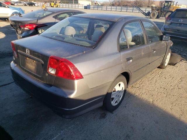 2HGES163X5H587139 - 2005 HONDA CIVIC DX VP GRAY photo 3