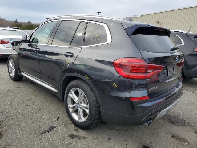 5UXTY5C07L9B22452 - 2020 BMW X3 XDRIVE30I CHARCOAL photo 2