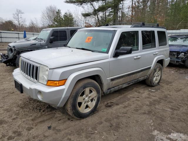 1J8HG48K47C546538 - 2007 JEEP COMMANDER SILVER photo 1