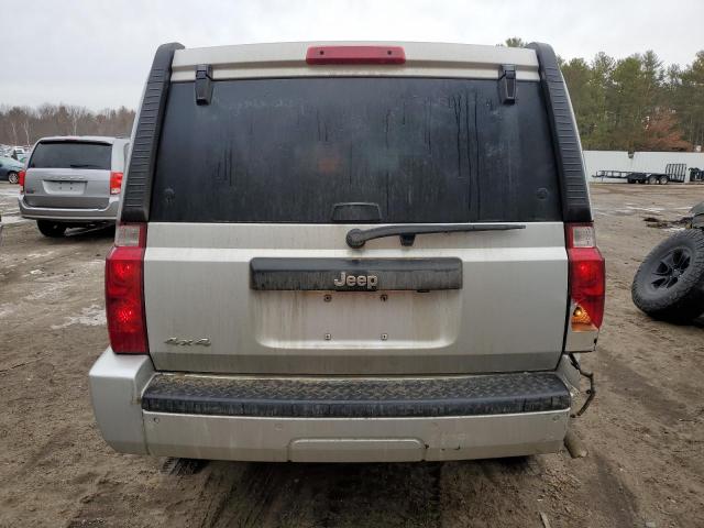 1J8HG48K47C546538 - 2007 JEEP COMMANDER SILVER photo 6