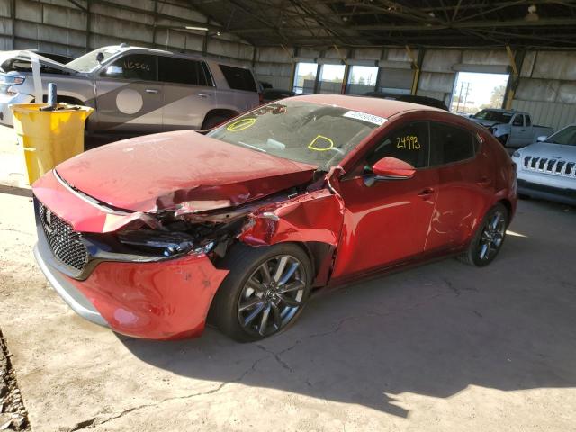 JM1BPALMXL1166646 - 2020 MAZDA 3 RED photo 1