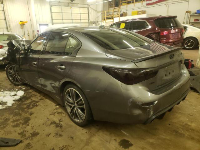 JN1EV7AR5HM840960 - 2017 INFINITI Q50 PREMIUM GRAY photo 2