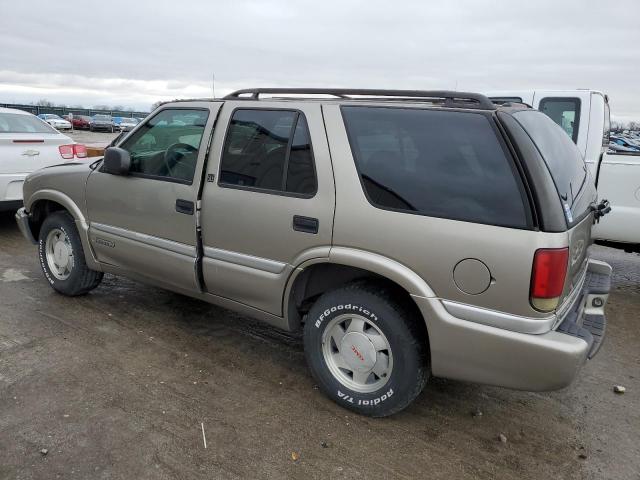 1GKCS13W3Y2236157 - 2000 GMC JIMMY ذهبي صورة 2