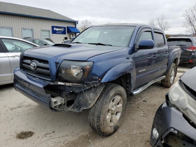 5TEJU62N87Z466760 - 2007 TOYOTA TACOMA DOUBLE CAB PRERUNNER BLUE photo 1
